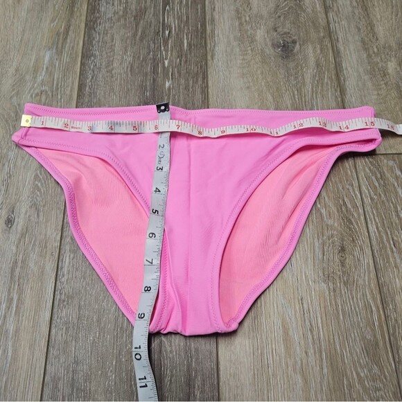 Aerie Pink Full Coverage Bikini Bottom Breifs Swim Separates Women's Medium - Picture 5 of 7